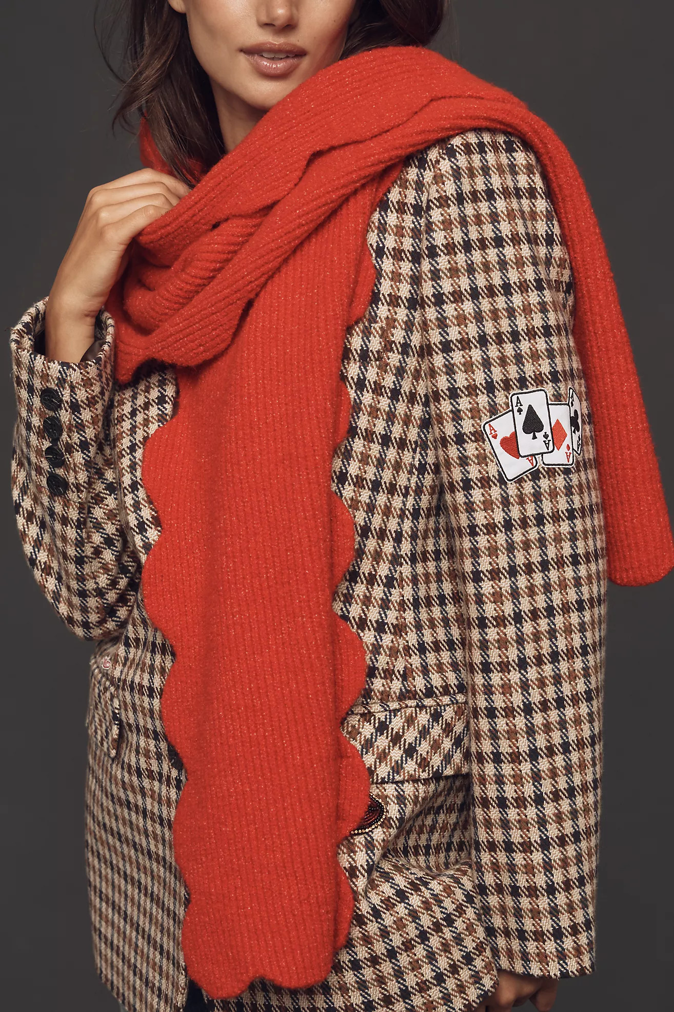 Maeve Scallop Scarf | Anthropologie (US)