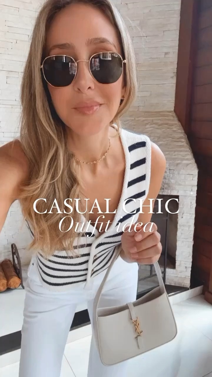 Casual chic outfit idea from Abercrombie that is part of the spring sale!
Love these jeans! I have two of them, this knit top is so cute and such a statement piece.
Everything runs true to size l am wearing size small on top and size 26R on bottoms.

#LTKOver40 #LTKSeasonal #LTKStyleTip