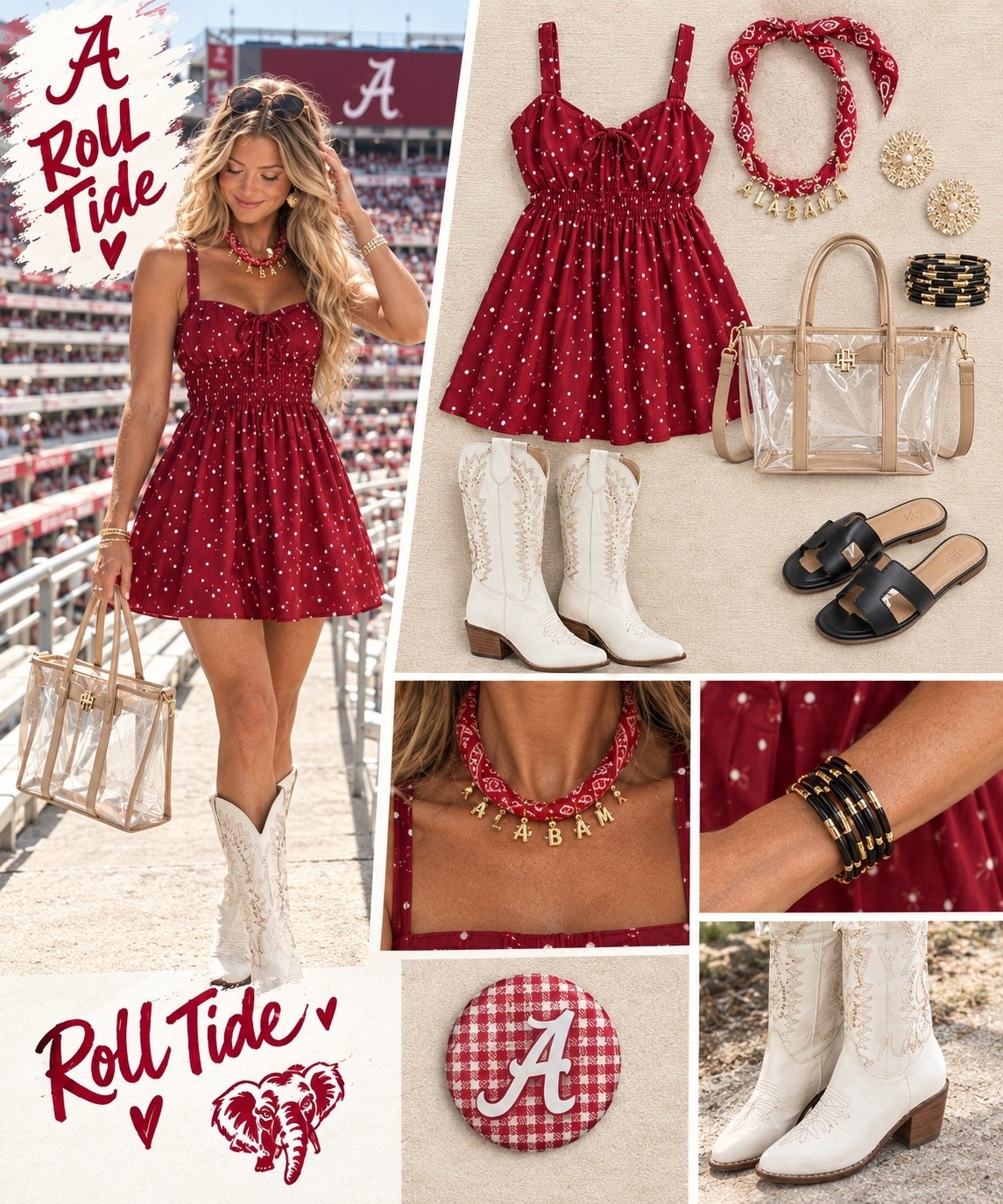 🏈 GAMEDAY FINDS 🏈

It’s officially college football season and I’m loving all the Gameday outfit finds! 🍂🏈 From cute skirts and denim to cowboy boots, fun accessories, and stadium-ready bags, these are some of my favorite affordable finds for cheering on your team!

Whether you’re headed to the stadium, watching from the couch, or meeting up with friends for Gameday, there’s something here for everyone! 

Everything pictured is linked in my LTK! 🛍️✨

#LTKFinds #LTKStyle #CollegeFootball #CollegeGameday #GamedayStyle #GamedayOutfit #FootballSeason #FootballFashion #GameDay #FallStyle #FallFashion #AffordableFinds #AmazonFinds #TargetFinds #ShopMyStyle #LTKCreator #SaturdayFootball