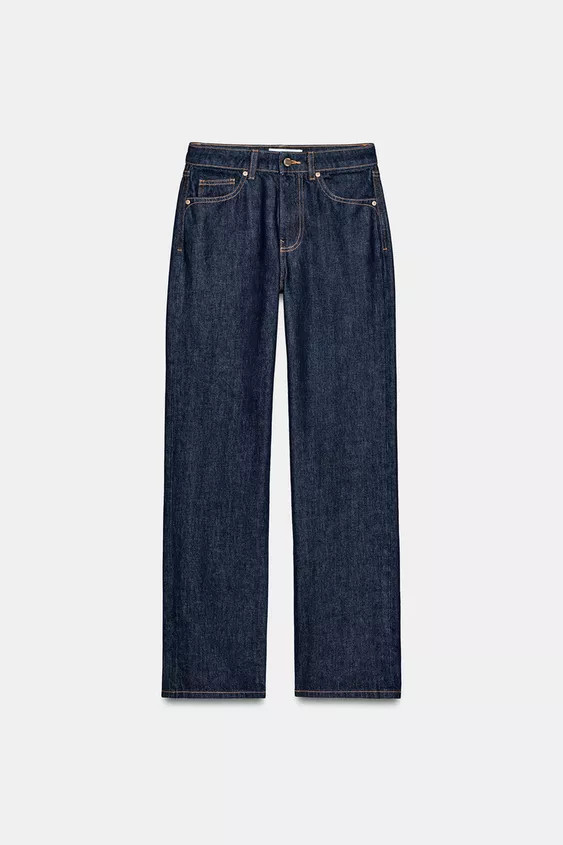 JEANS Z.03 STRAIGHT HIGH-WAIST LONG LENGTH | Zara US