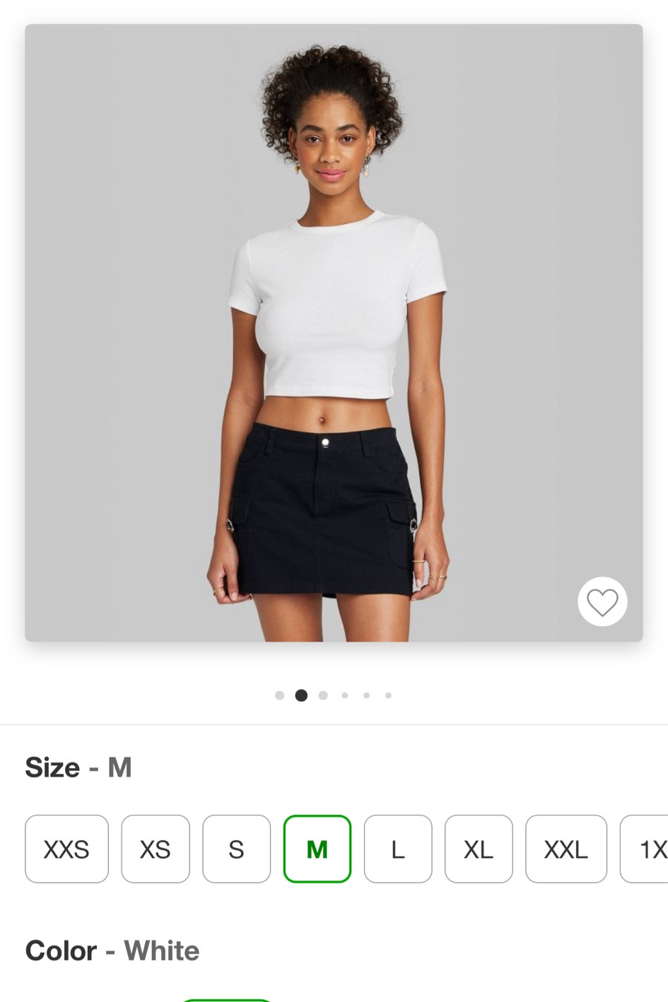 Wild Fable Cropped T-Shirt - Target 

#LTKunder100 #LTKstyletip #LTKunder50