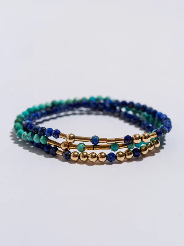 You've Got This Wired Morse Code Triple Stack | Narrative Jewelry