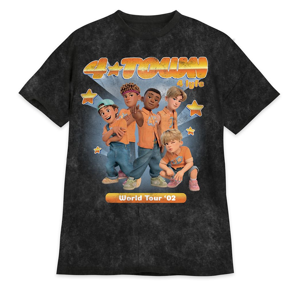4★Town Concert T-shirt for Adults – Turning Red | Disney Store