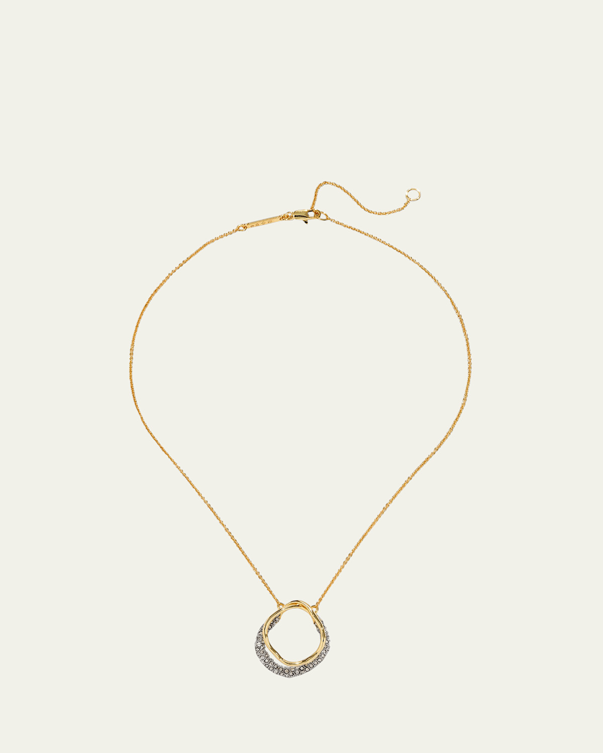 Solanales Gold Crystal Orbit Necklace | Bergdorf Goodman