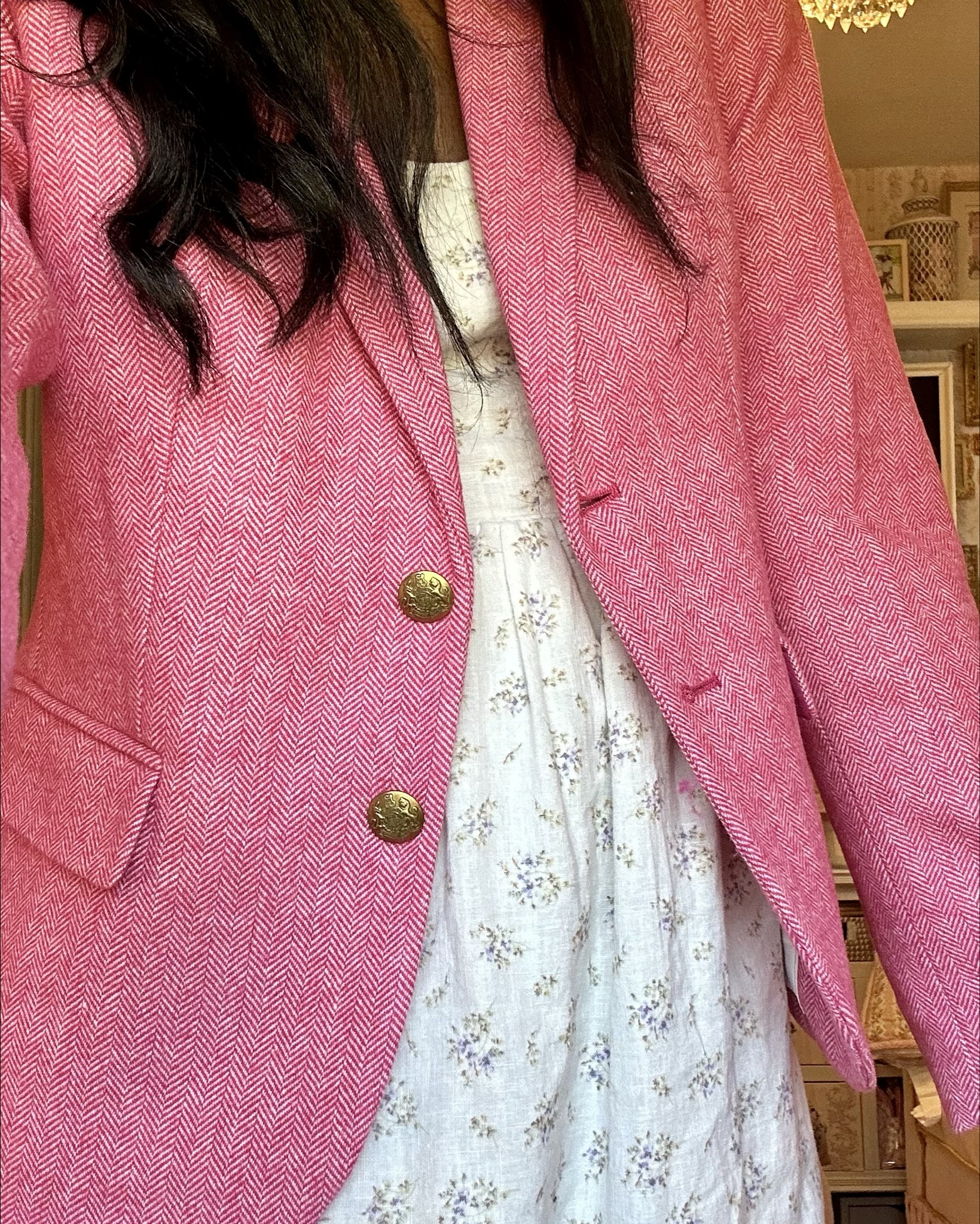 Pink wool-blend blazer 

#LTKFindsUnder100 #LTKFallSale