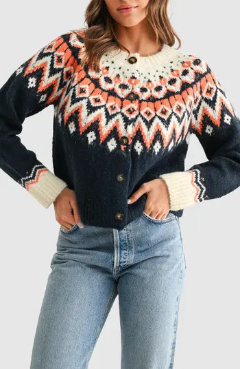 All in Favor Fair Isle Cardigan | Nordstrom | Nordstrom