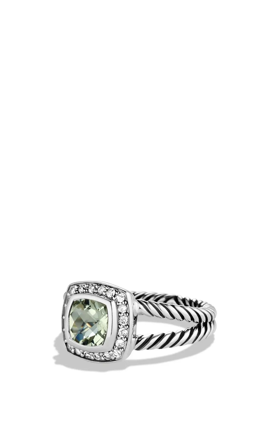 'Albion' Petite Ring with Semiprecious Stone & Diamonds | Nordstrom