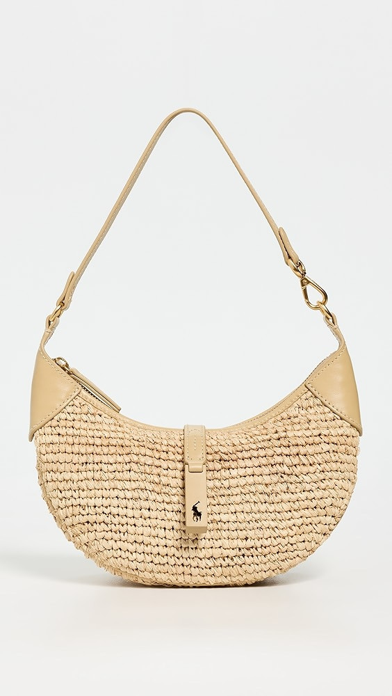 Polo I.D. Raffia Mini Shoulder Bag | Shopbop