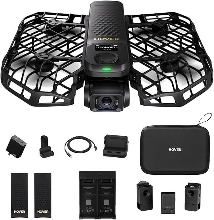 HOVERAir X1 PROMAX 8K Drone with Camera, Foldable Action Flying Camera with 42 KM/H Follow Speed,... | Amazon (US)