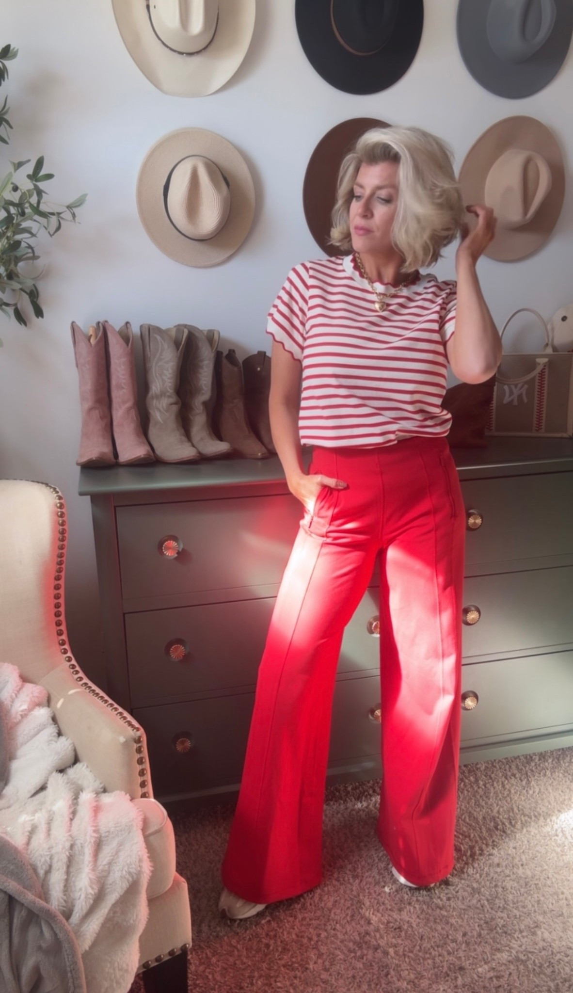 Lululemon red
Comfortable mom outfit 
Red style


#LTKmomlife #LTKOver40 #LTKootd