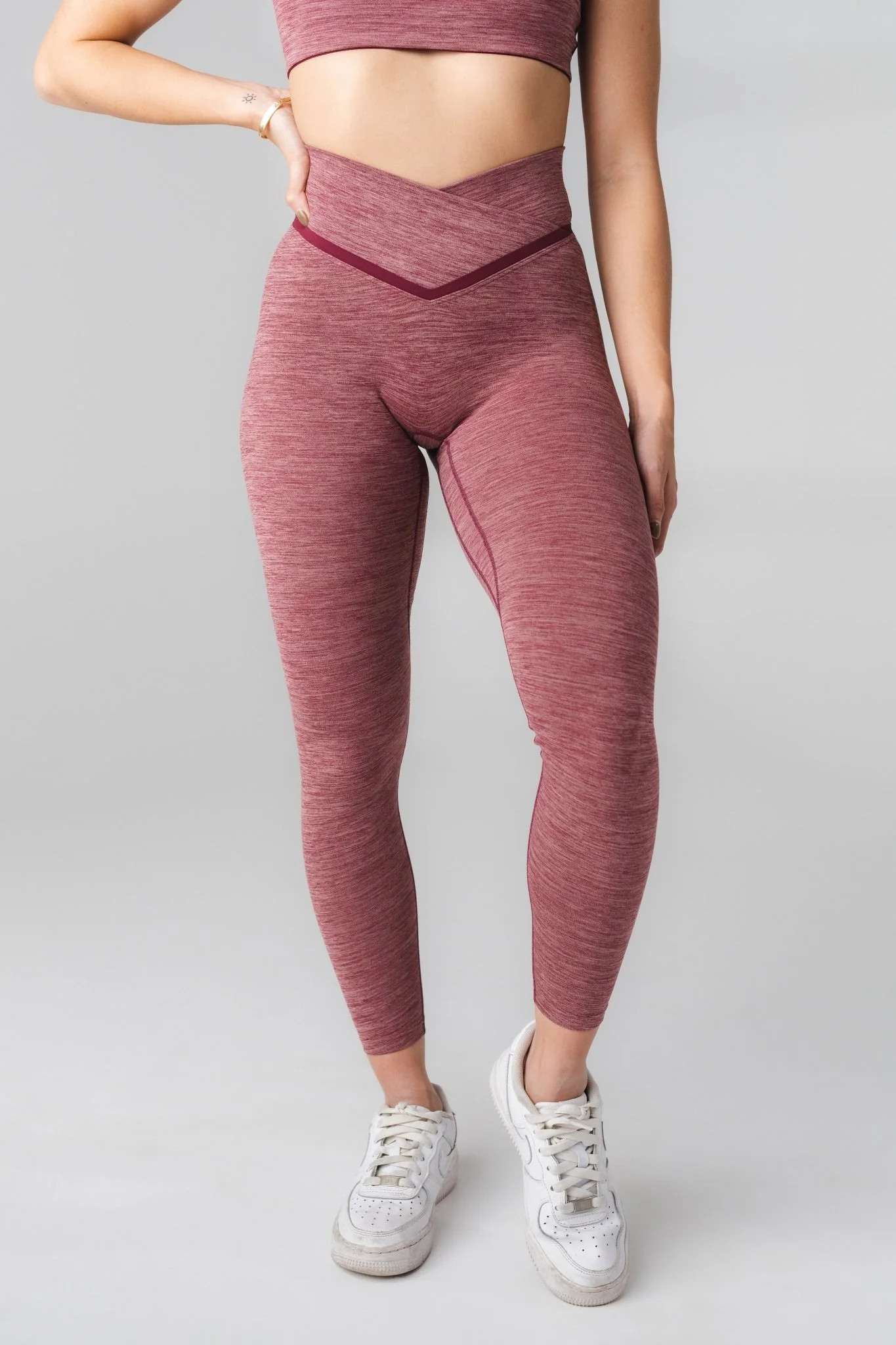 Vitality Daydream V Pant - Blackberry Rose | Vitality