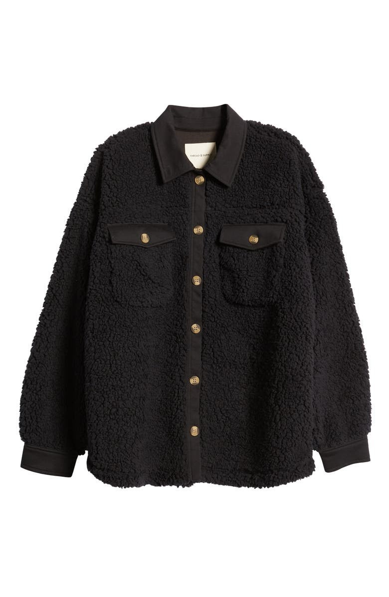 Wubby Contrast Shirt Jacket | Nordstrom