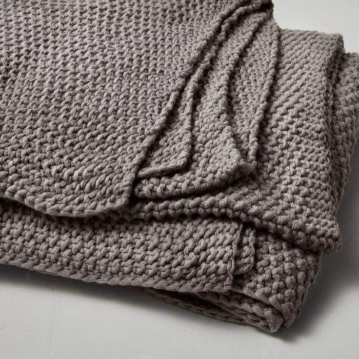 Chunky Knit Bed Blanket - Casaluna™ | Target