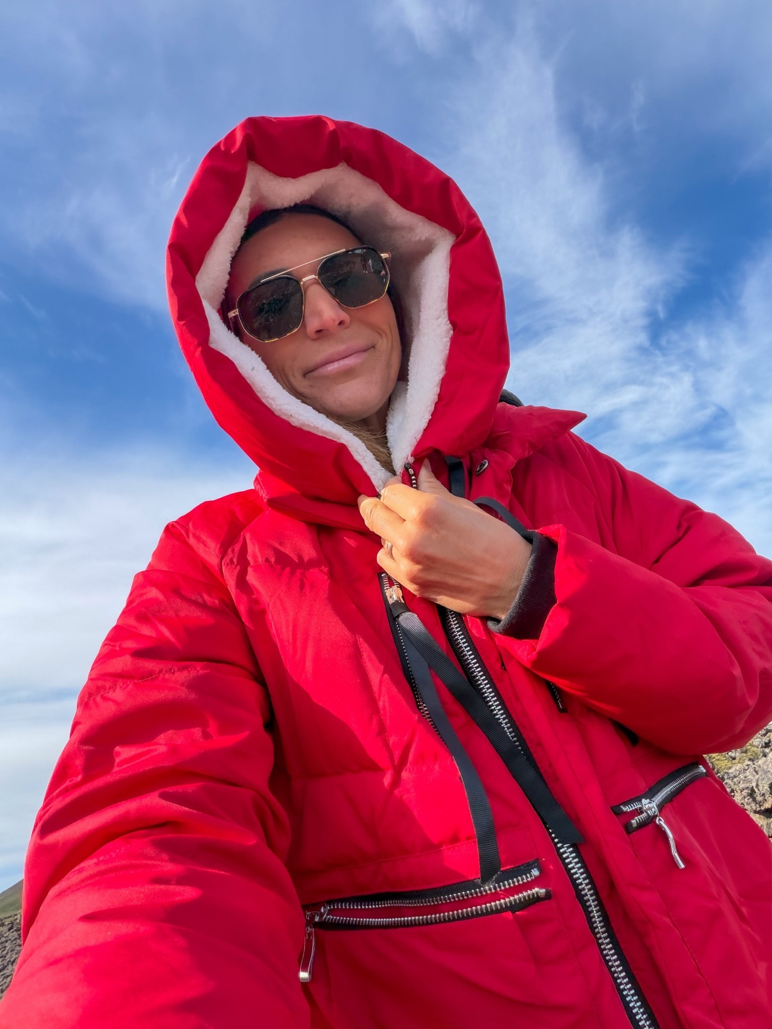 My oldest and most trusty winter coat (who is shopping for this right now?! I don’t know but just in case, it kept me nice and toasty in Iceland!).