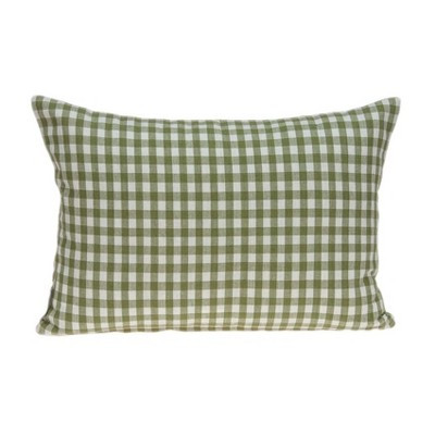 HomeRoots 20" X 6" X 14" Tropical Green Pillow Cover With Poly Insert | Target