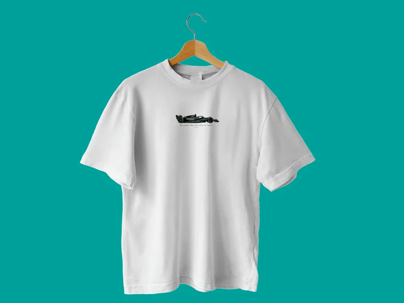 Mercedes Formula 1 Car T-Shirt | F1 | Etsy (US)