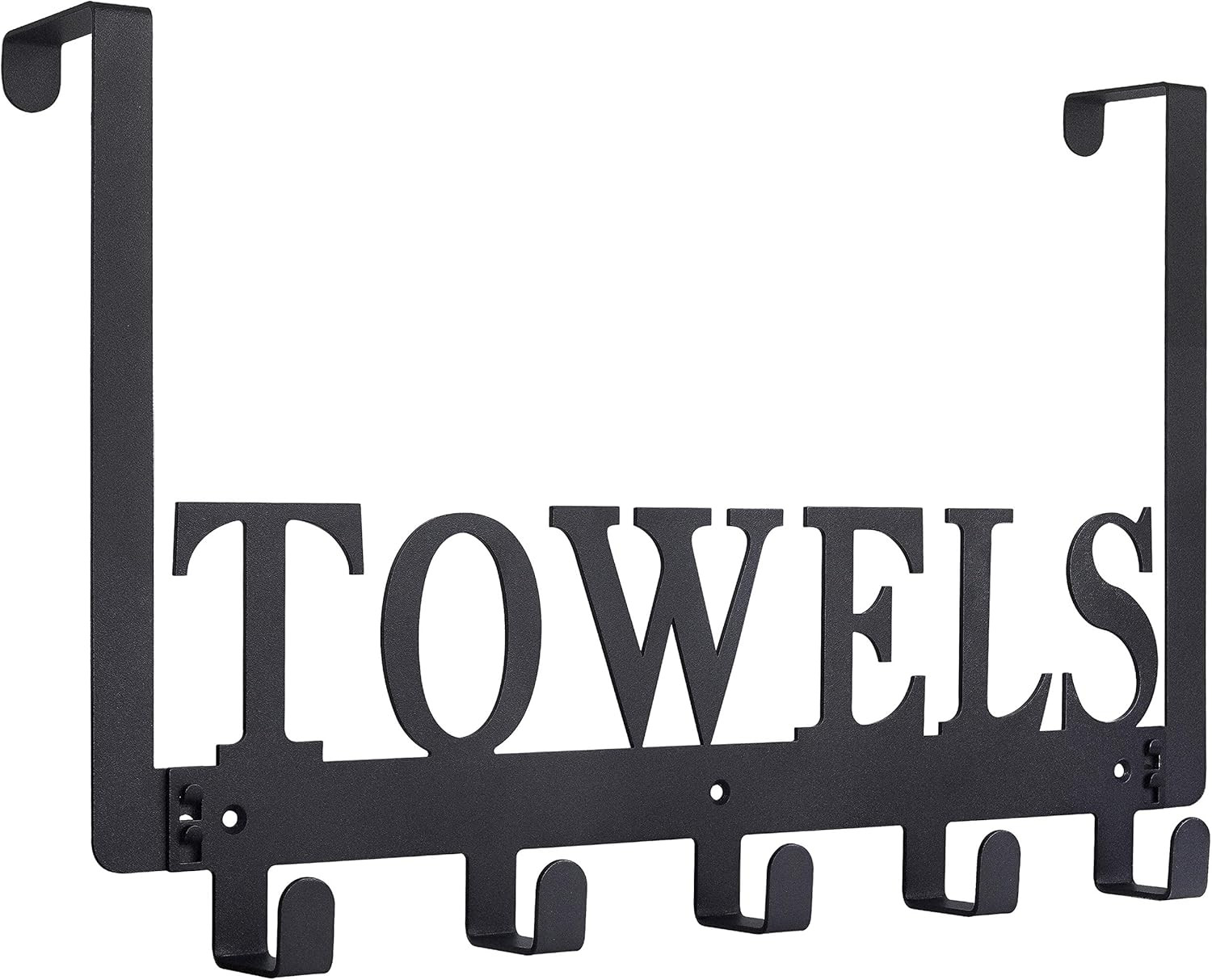 Over The Door Hooks, Towel Holder for Bathroom, Door Mount Towel Rack for Bedroom Kitchen Pool Be... | Amazon (US)