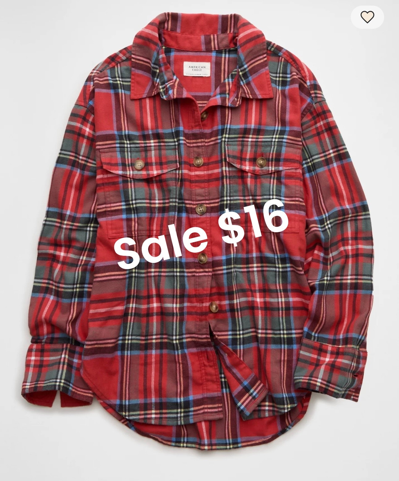 American Eagle flannel clearance!
$54 to $16 ❤️💕

#LTKSaleAlert #LTKdayinmylife