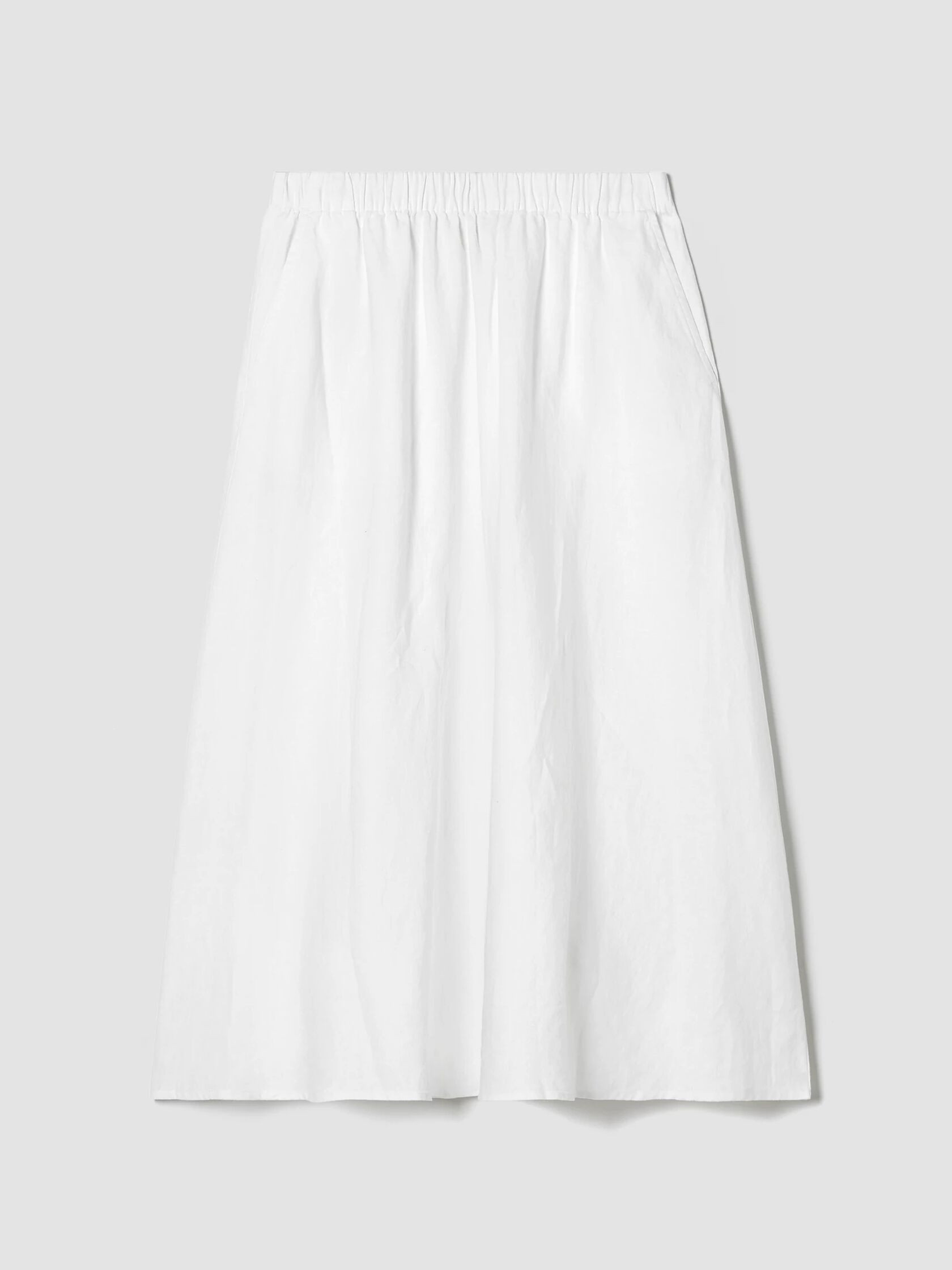 Organic Linen Pocket Skirt | Eileen Fisher