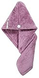 Microfiber Hair Towel Wrap for Women,Super Absorbent Quick Dry Turban,Double Thickening Fast Drying  | Amazon (US)