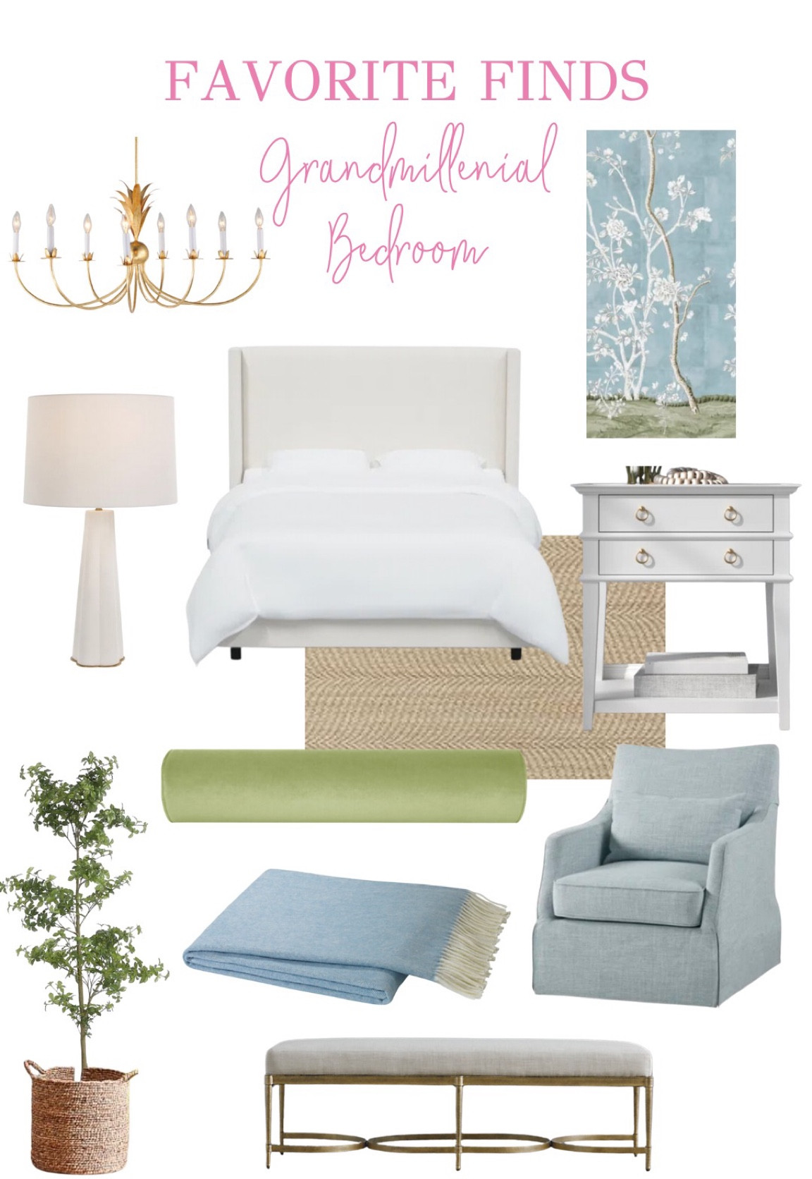 Grandmillenial bedroom inspo 
#grandmillenial #grandmillenialstyle #grandmillenialdecor #homedecor #roominspo #guestbedroom #primarybedroom 

#LTKHome #LTKxWayfair #LTKFamily