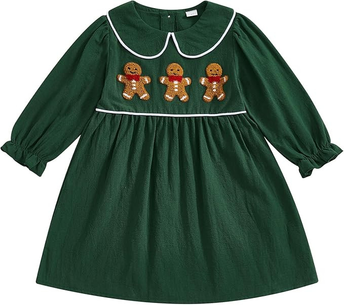 St Patricks Day Baby Girl Outfit Girls Green Lucky Charm Dress Toddler Striped Smocked Ruffle Sle... | Amazon (US)