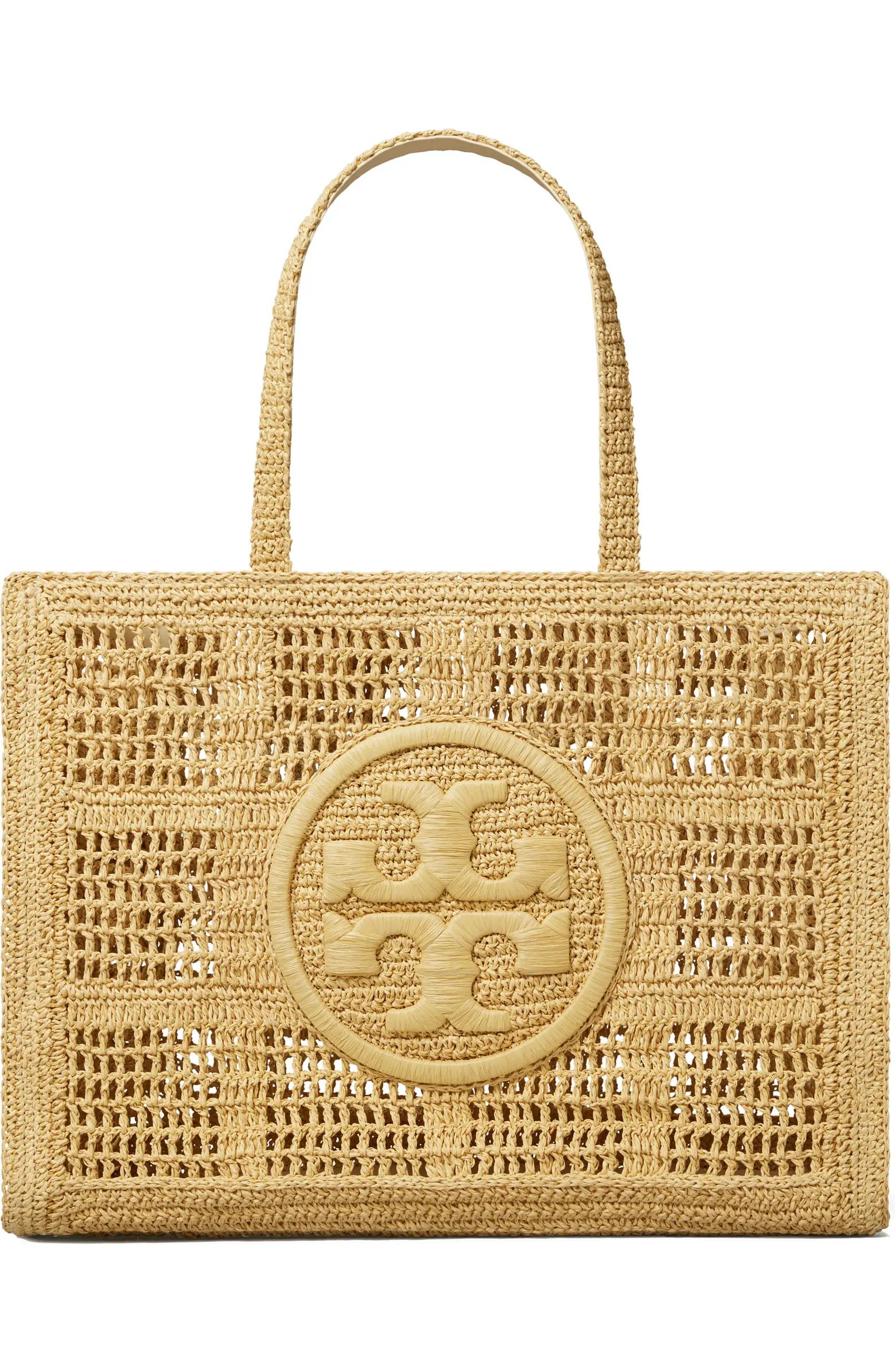 Tory Burch Ella Large Hand Crocheted Tote | Nordstrom | Nordstrom