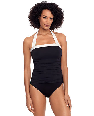 Lauren Ralph Lauren Bel Air One-Piece Swimsuit - Macy's | Macy's