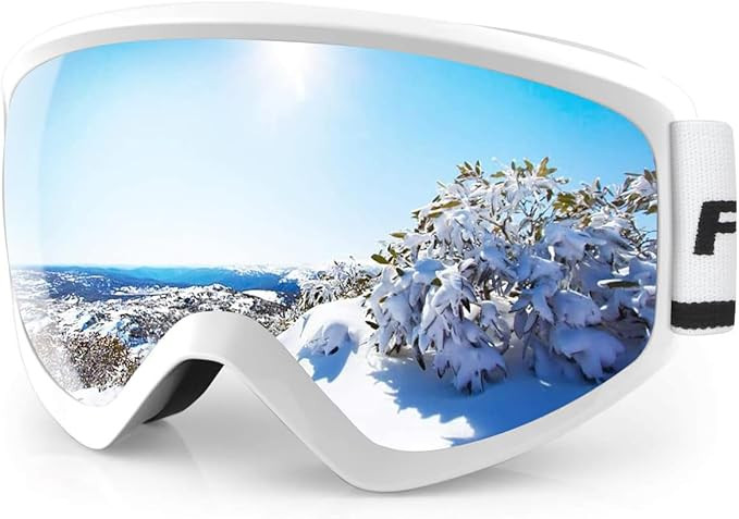 findway Kids Ski Goggles, Kids Snow Snowboard Goggles for Boys Girls Youth OTG | Amazon (US)