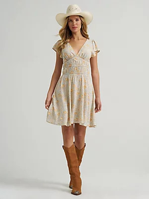 Women's Wrangler Tiered Bodice Dress | Wrangler