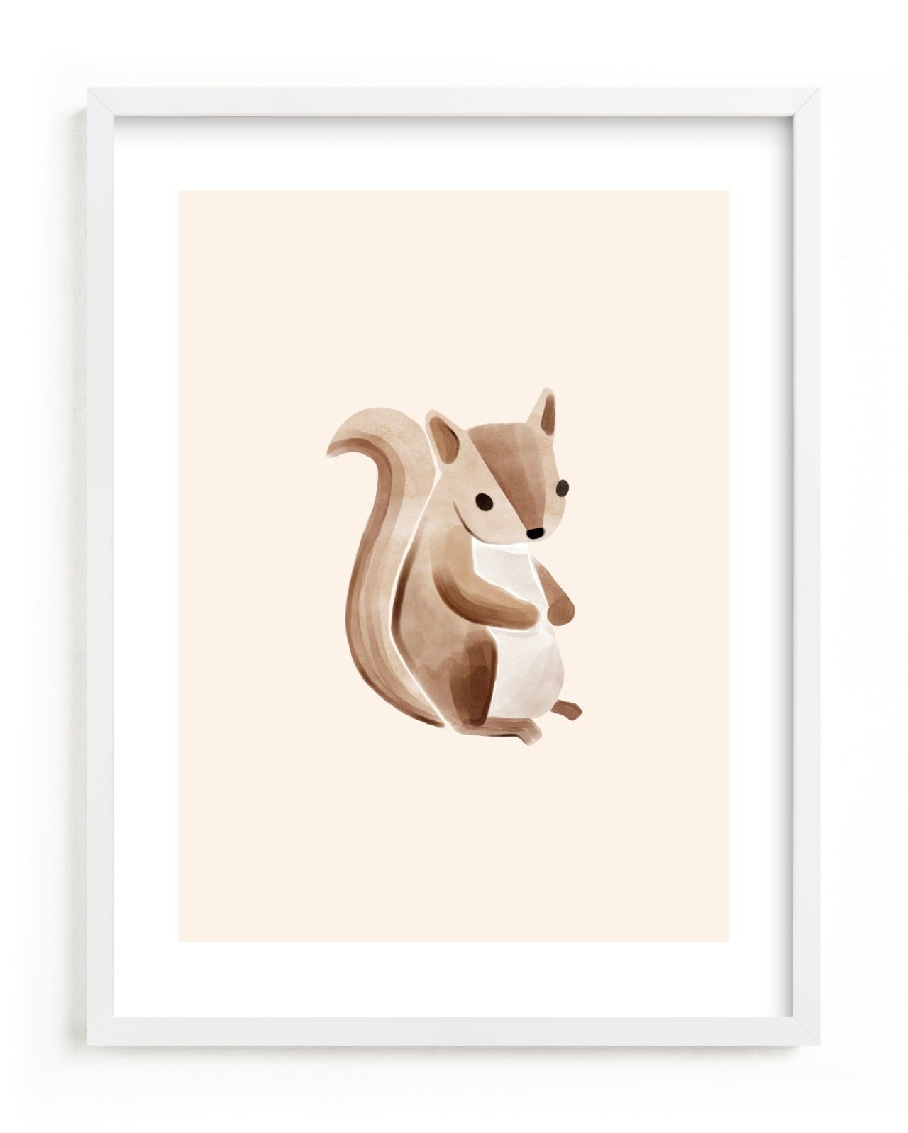 "Baby Squirrel" - Painting Limited Edition Art Print by Vivian Yiwing. | Minted