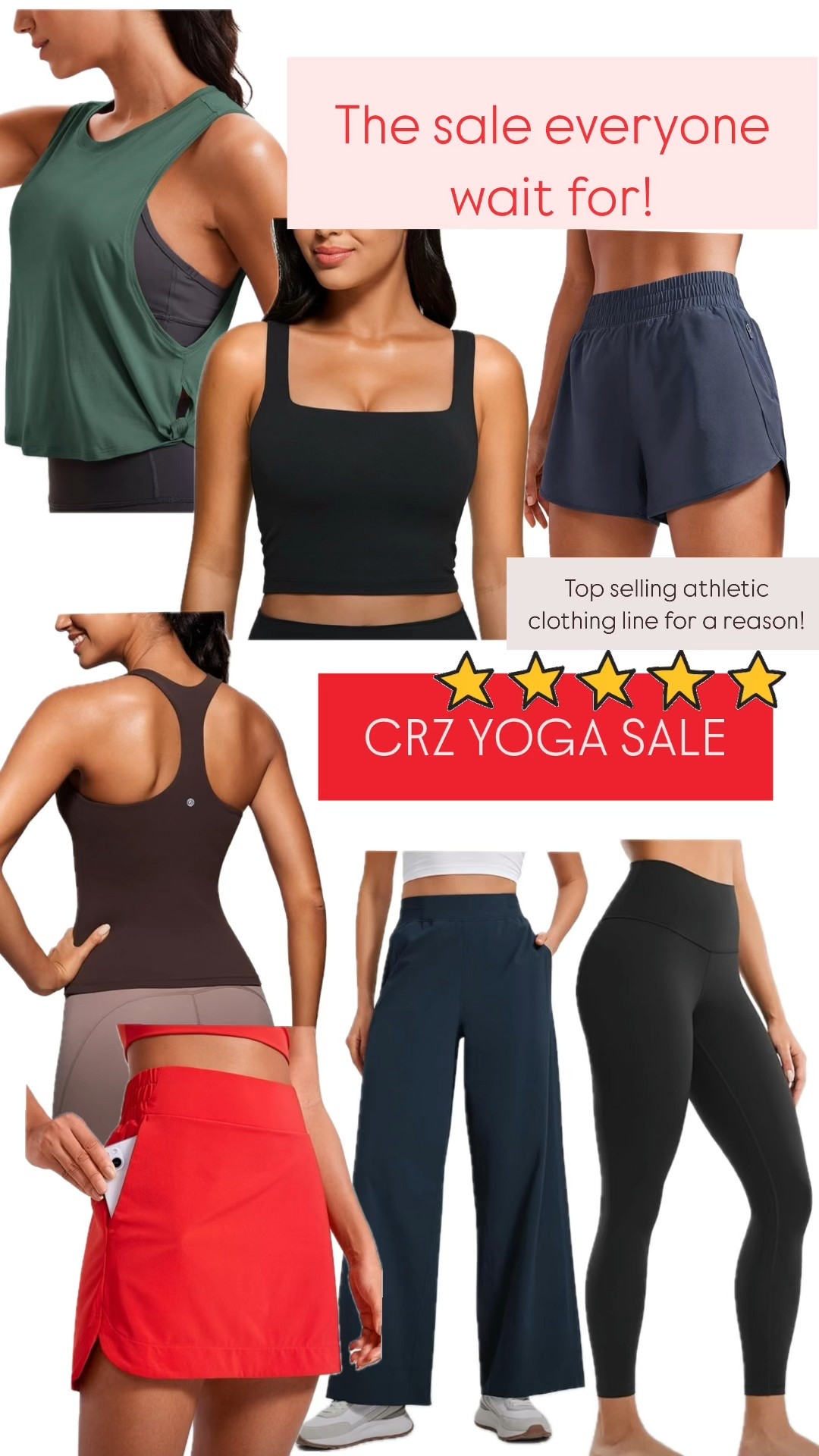 CRZ Yoga all on sale and these are our favorites! We wait for this sale and it’s finally here! Stocking up now! 

#LTKStyleTip #LTKActive #LTKSaleAlert
