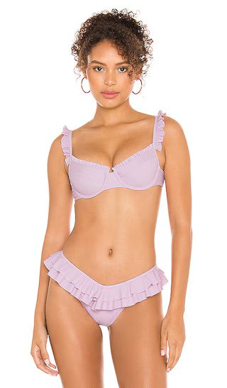 Fabiana Top in Lilac | Revolve Clothing (Global)
