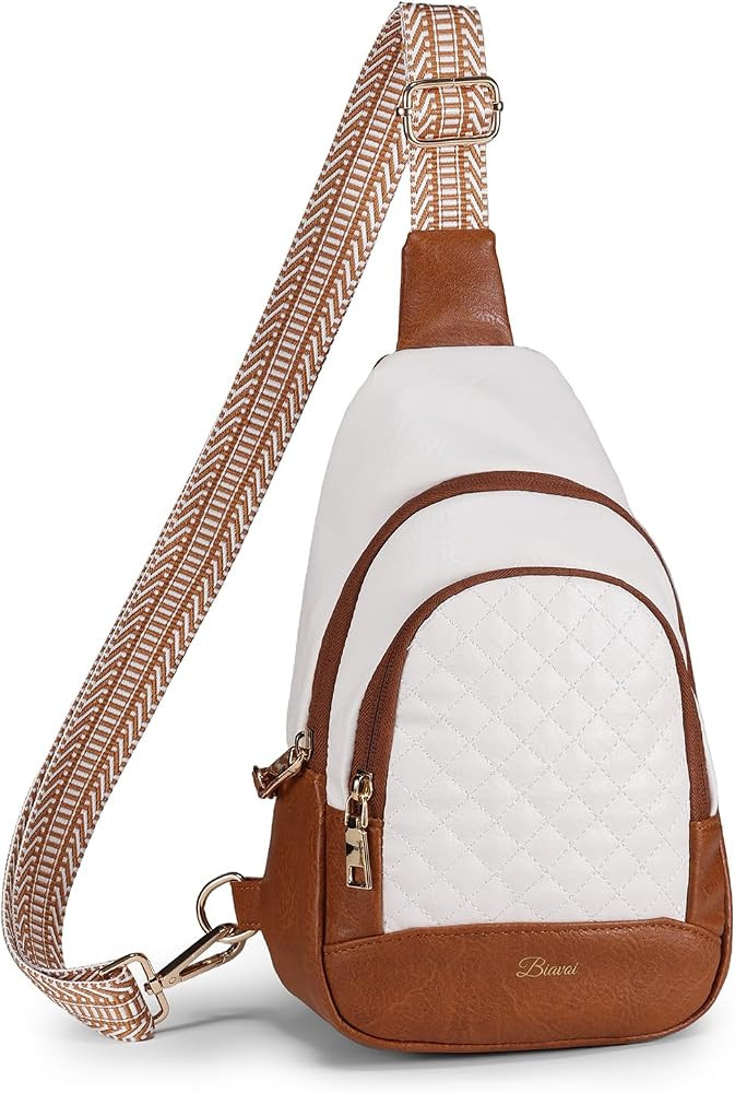 Crossbody Bags for Women Anti Theft Small Sling Handbag with Zipper Lock Vegan Leather RFID Block... | Amazon (US)