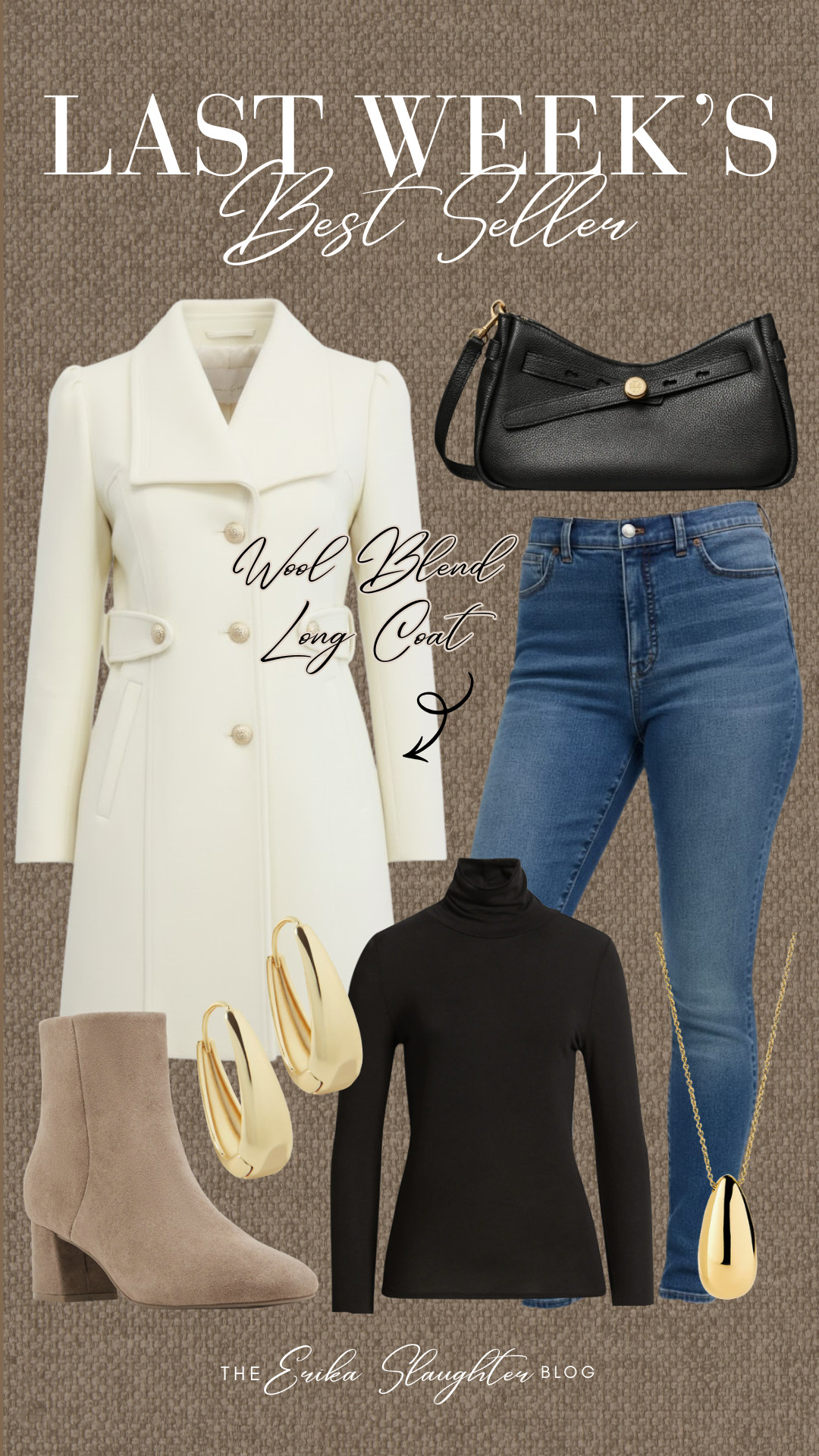 Last week’s best seller, the wool-blend long coat, paired with structured denim, clean layers, and understated accessories for a refined, effortless finish.

#LastWeeksBestSeller #WoolBlendCoat #PolishedStyle #ElevatedBasics #EverydayEdit #ClassicWardrobe #ChicLayers
 

 #LTKootd #LTKBeauty #LTKTravel