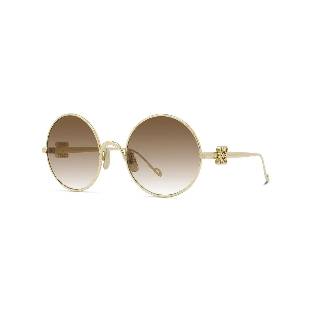 Loewe Anagram Round Frame Sunglasses | Cettire Global