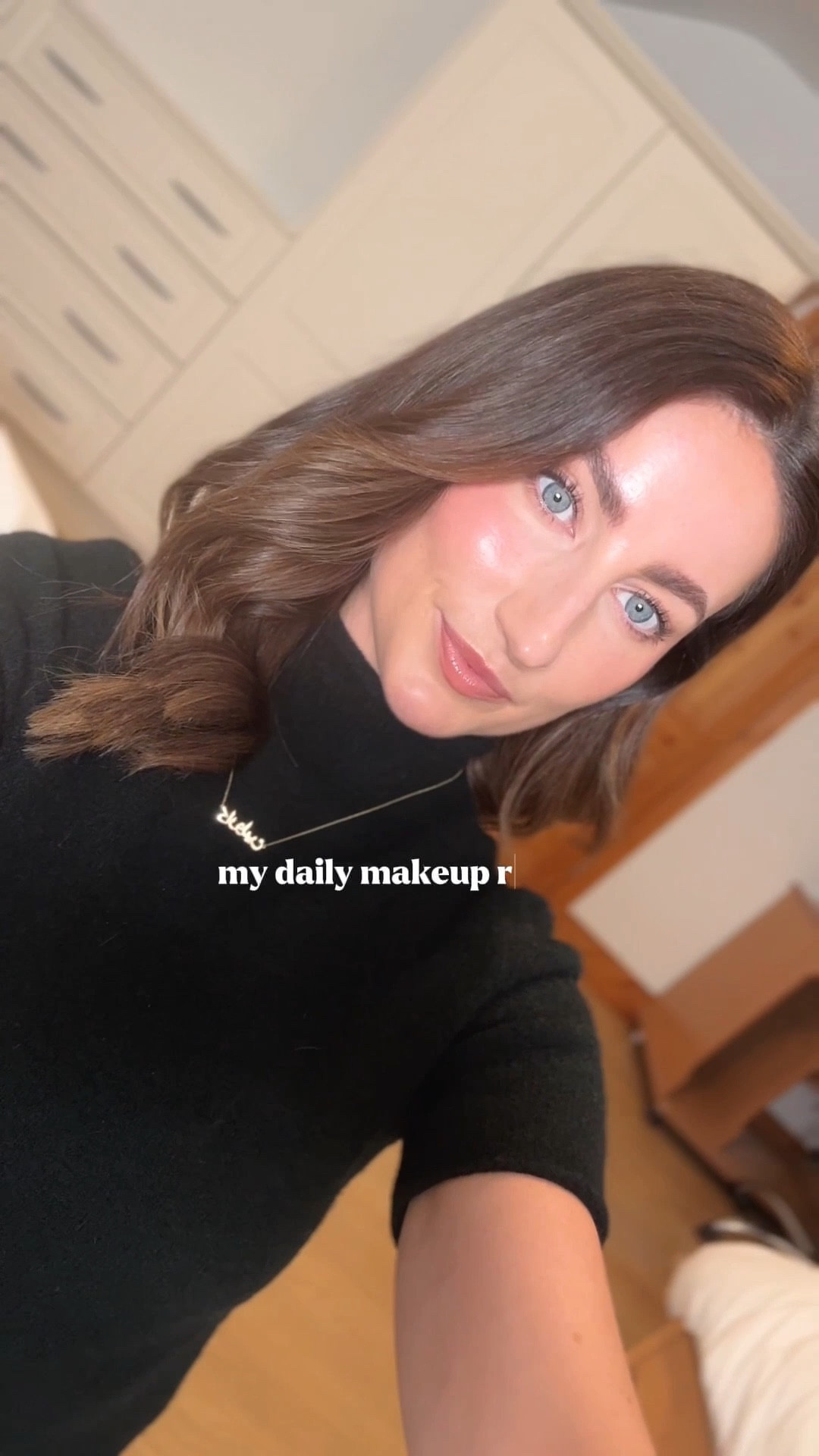 My everyday makeup! simple, soft, and glowy ✨

sculptedbyaimee serum 
@yonkaireland moisturiser
@sculptedbyaimee - skin tint in 4.5 and Vanilla concealer and mascara 
@sculptedbyaimee bare palette for eyeshadow & bronzer 
@charlottetilbury setting spray and blush in the shade ‘pinkgasm’ 
@charlottetilburyarabia eyeliner in Barbella brown 
@maccosmeticsuki lipliner in Spice and @charlottetilbury pillow talk lipstick
@rarebeauty blush in ‘happy’
@lauramercier powder
@benefit_ire brow pencil 

#LTKwinter #LTKbeauty #LTKstyletip