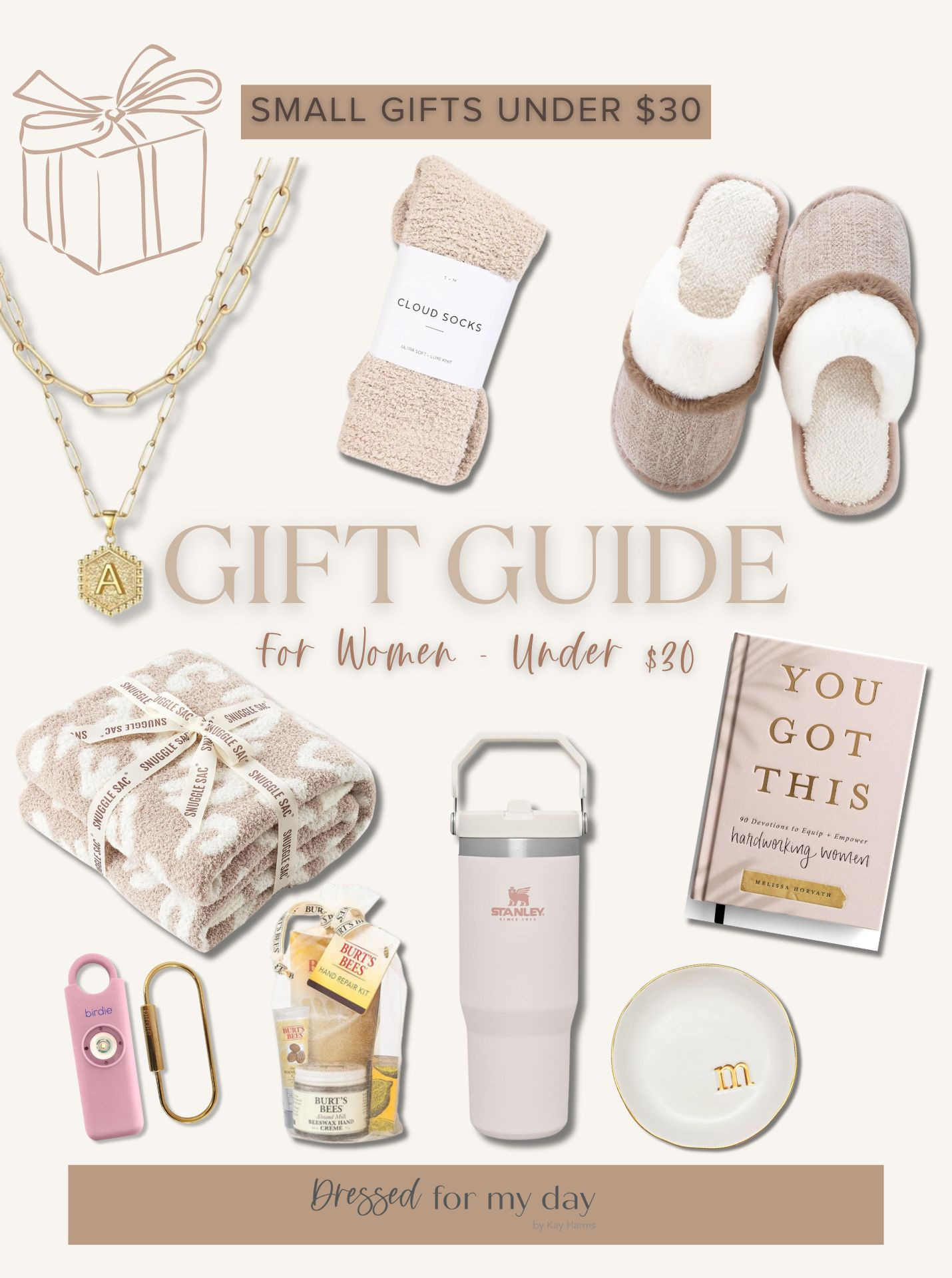 Gift ideas for women that are all under $30! 

 #LTKGiftGuide #LTKHoliday #LTKSeasonal