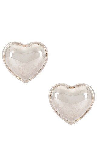 Dallas Earring in Silver | Revolve Clothing (Global)