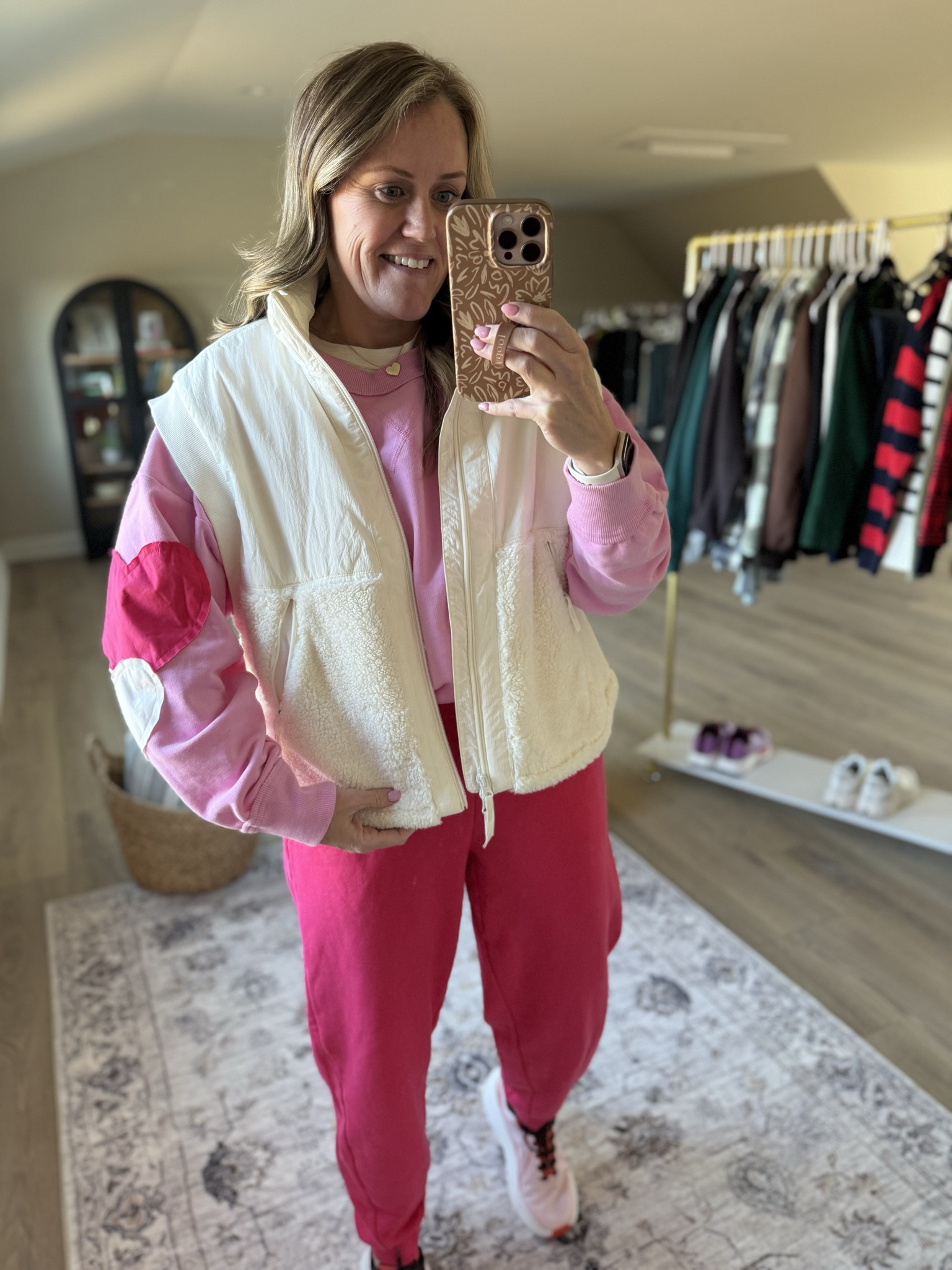 Perfect Valentine’s Day Look 💘
Fits TTS 
Target
Vest
Joggers
Sweatshirt 

#LTKmomlife #LTKootd #LTKdayinmylife