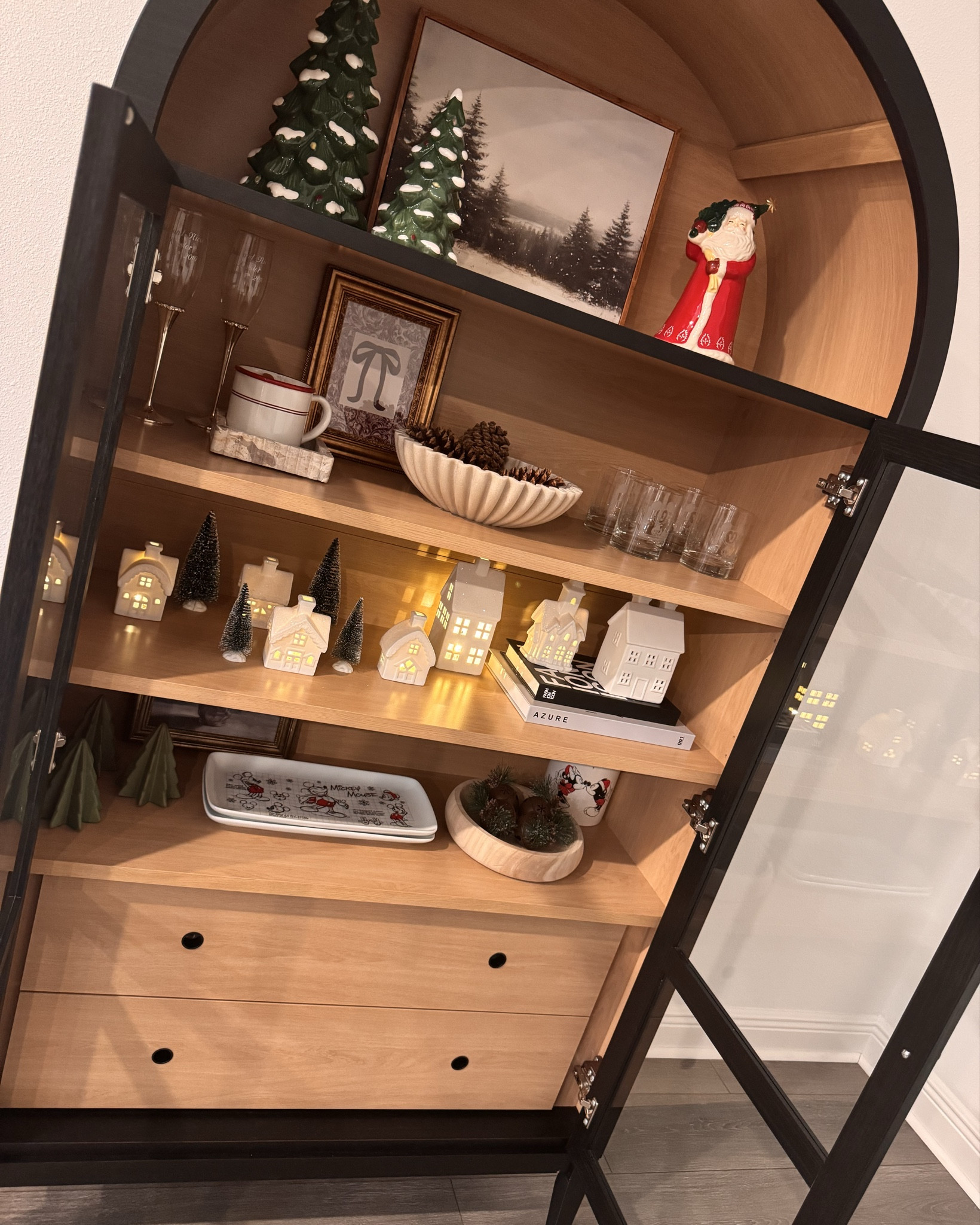 I am so in love with how my Hutch came out for Christmas decorating! This piece I’ve been patiently waiting to decorate!

#LTKHoliday #LTKHome #LTKSeasonal
