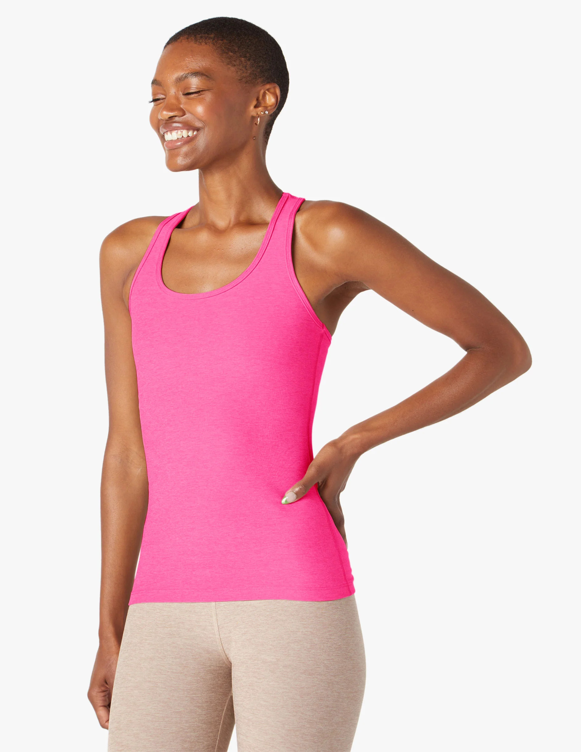 Spacedye Step Up Racerback Tank | Beyond Yoga | Beyond Yoga