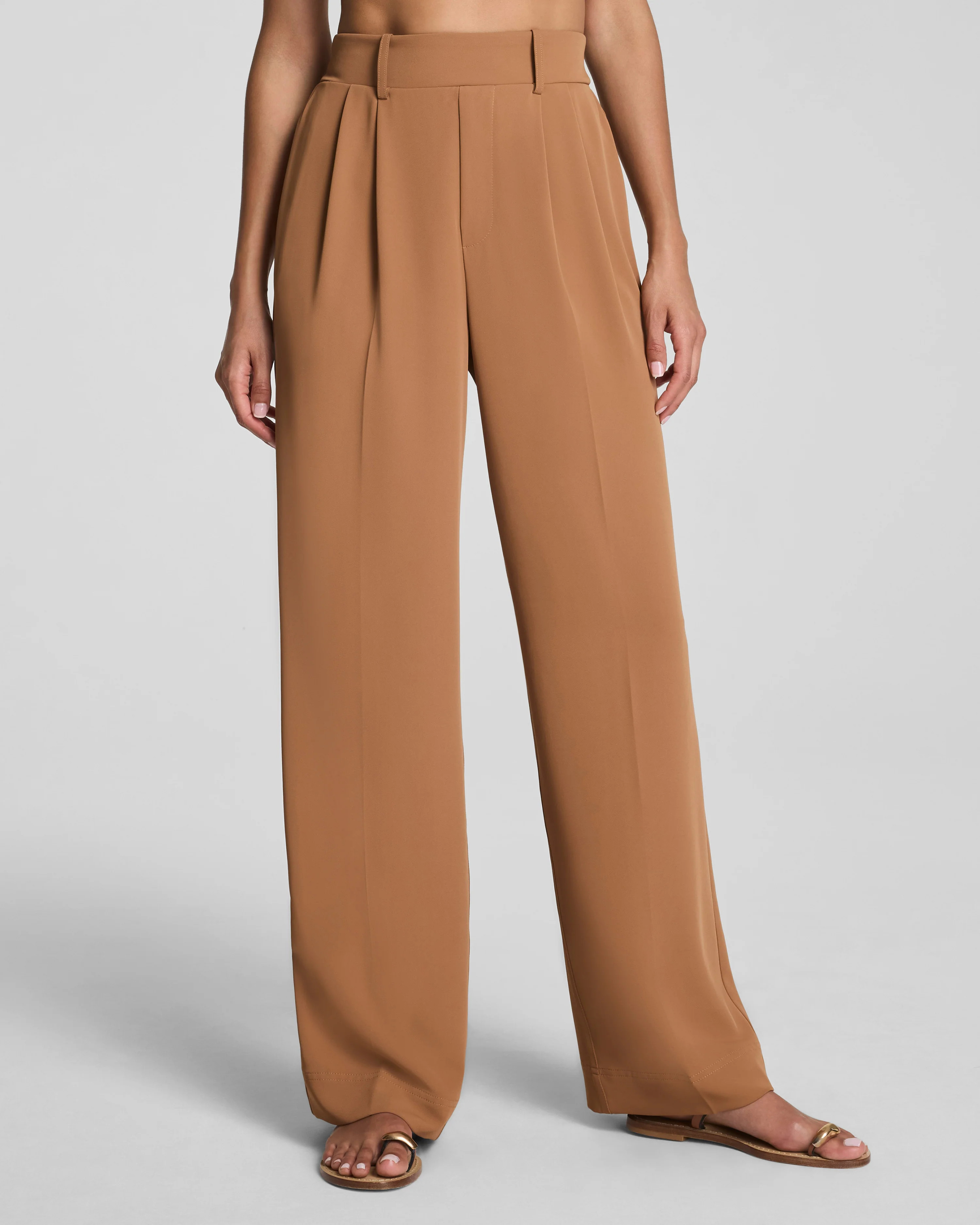 SPANX® CarryOn Pleated Wide Leg Pant | Spanx