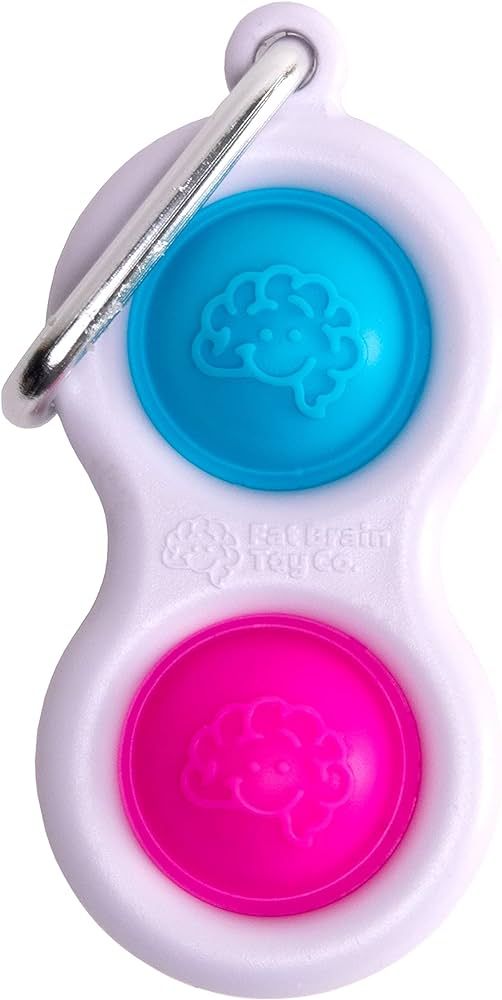 Fat Brain Toys Simpl Dimpl - Blue/Pink - Simpl Dimpl - Simple Dimple - Blue/Pink Office & Desk To... | Amazon (US)