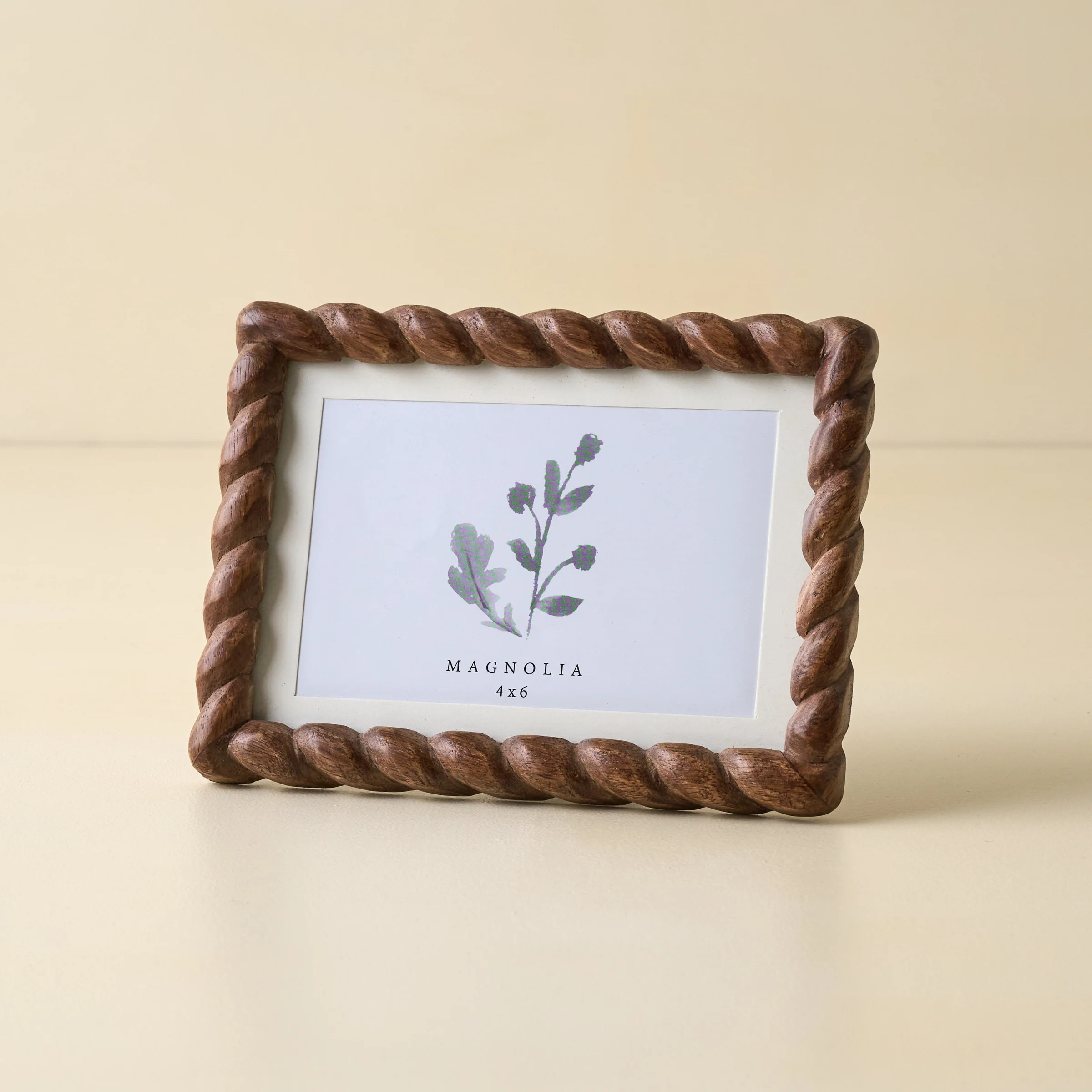 Lorrie Twisted Wood Frame | Magnolia