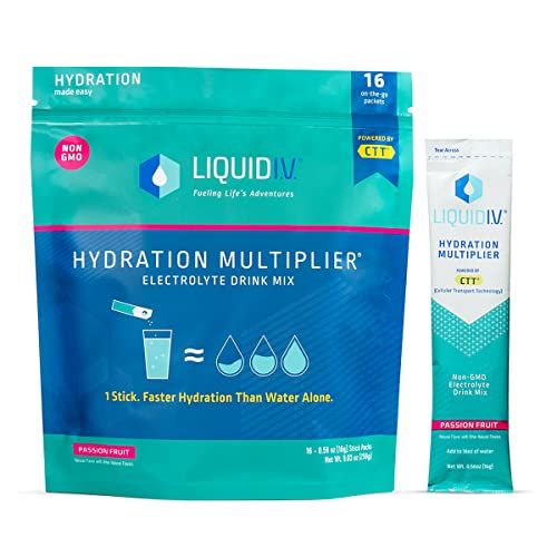 Liquid I.V. Hydration Multiplier - Passion Fruit - Hydration Powder Packets | Electrolyte Drink Mix  | Amazon (US)