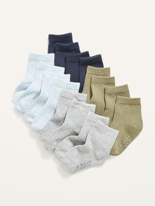 Unisex Crew Socks 8-Pack for Toddler & Baby | Old Navy (US)