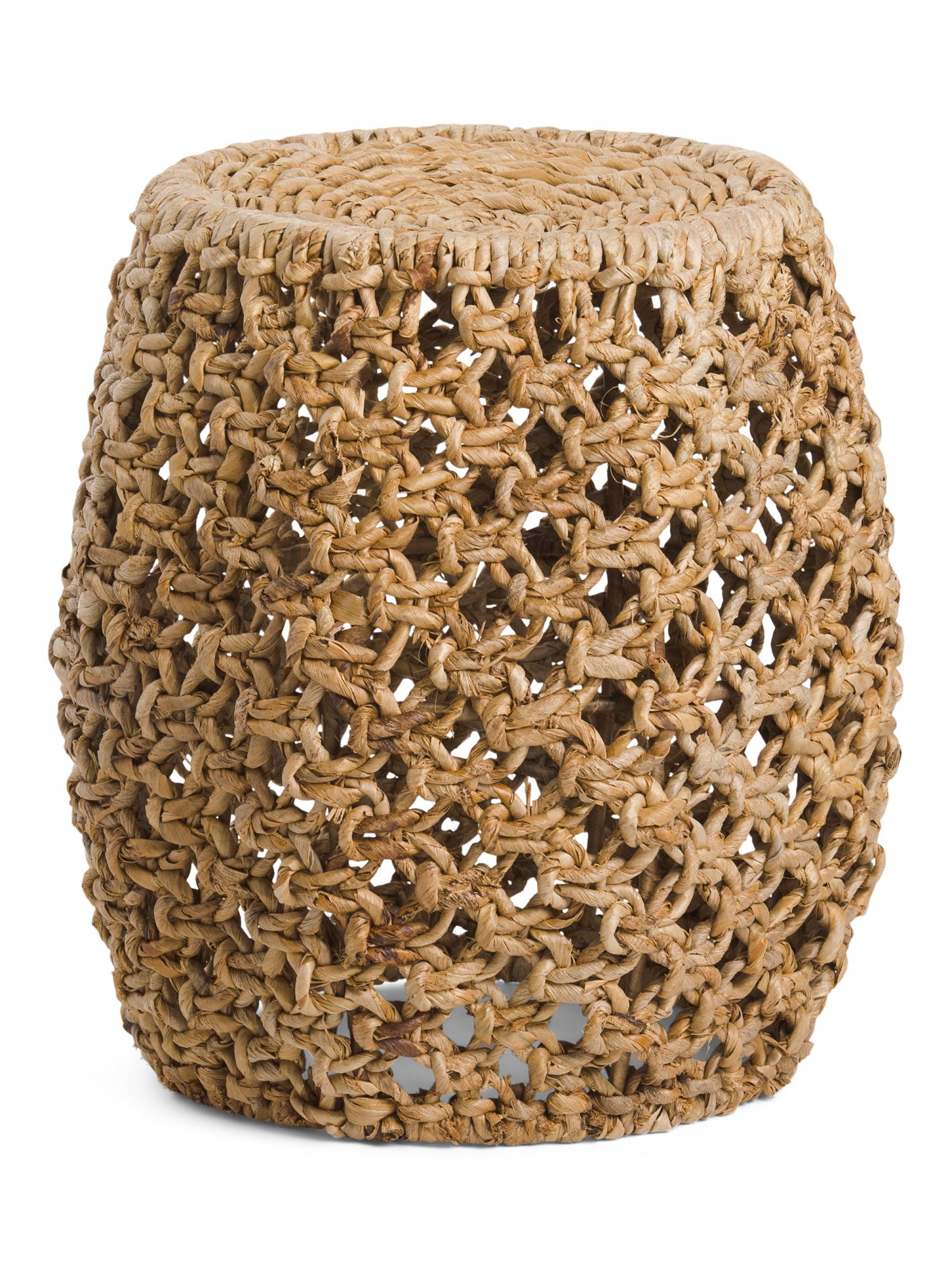 20in Rattan Weave Stool | TJ Maxx