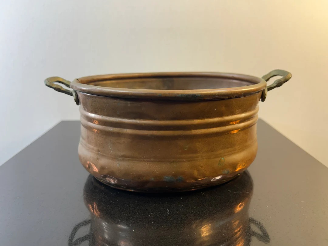 Vintage Copper Bowl - Etsy | Etsy (US)