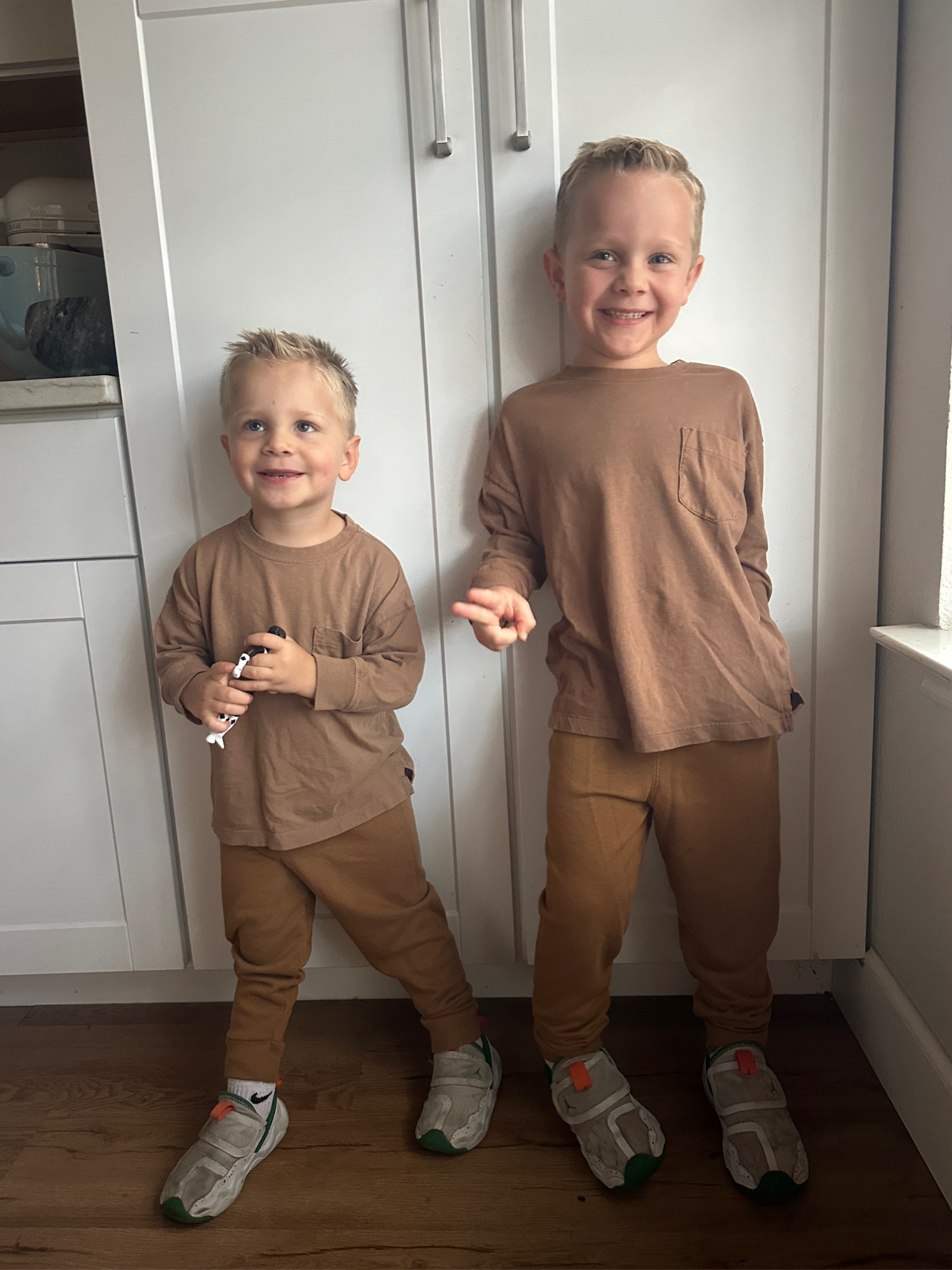 Chilly weather comfy casual!!!! The capsule closet is working out so great for them 💯  

#LTKBaby #LTKKids #LTKFamily